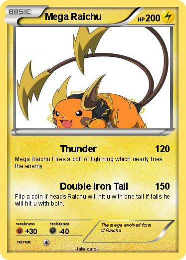 Pokemon Mega Raichu