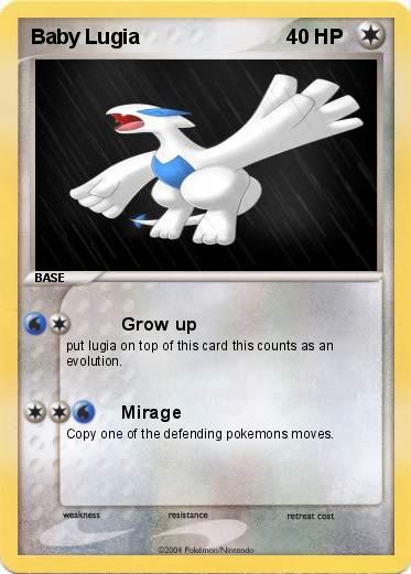 Pokemon Baby Lugia