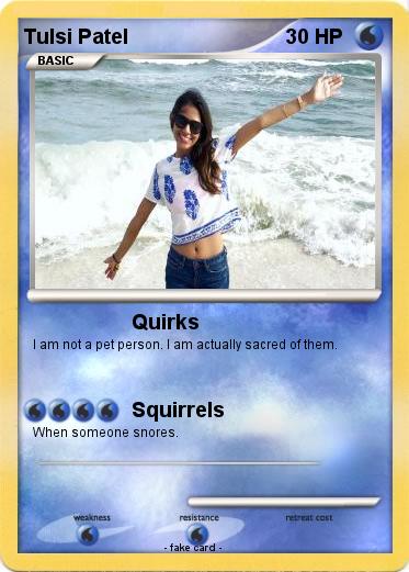 Pokemon Tulsi Patel