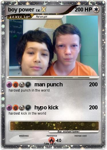 Pokemon boy power