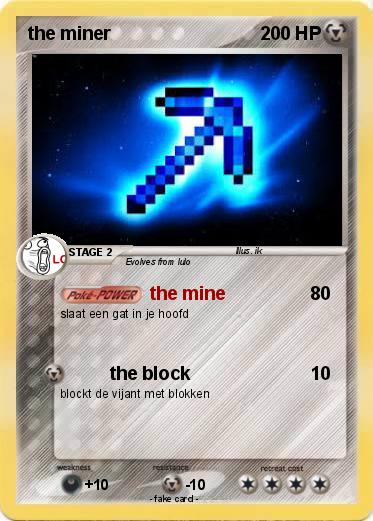 Pokemon the miner