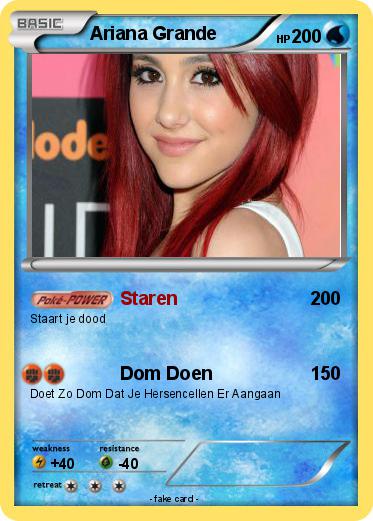 Pokemon Ariana Grande