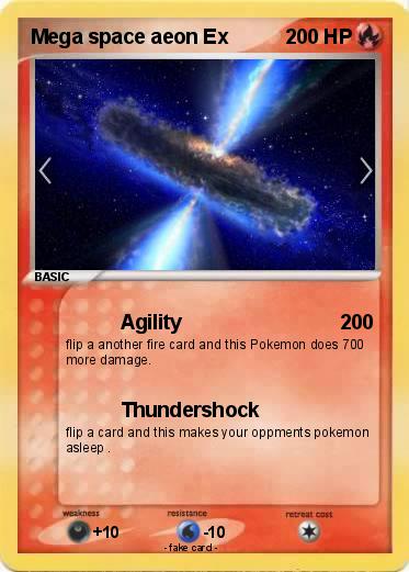 Pokemon Mega space aeon Ex
