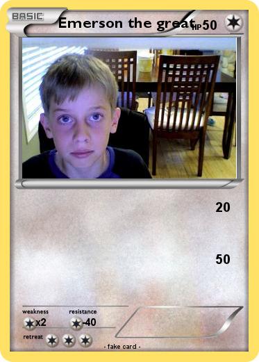 Pokemon Emerson the great