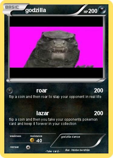 Pokemon godzilla