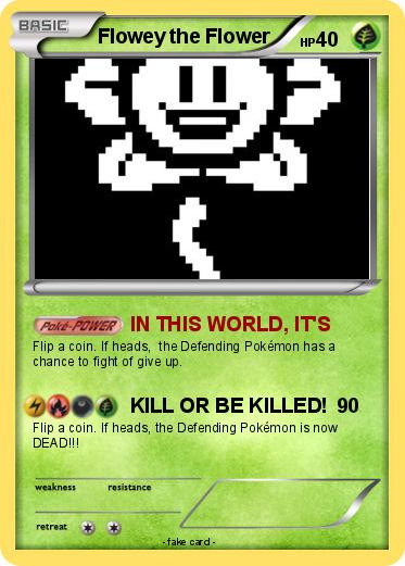 Pokemon Flowey the Flower