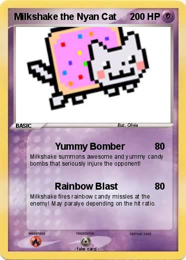 Pokemon Milkshake the Nyan Cat