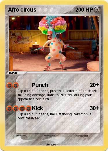 Pokemon Afro circus