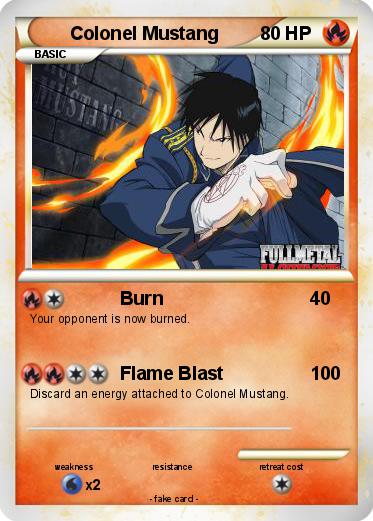 Pokemon Colonel Mustang