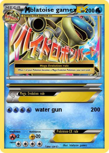 Pokemon blatoise gamez