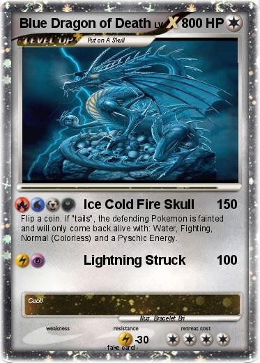 Pokemon Blue Dragon of Death
