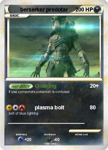 Pokemon berserker predotar