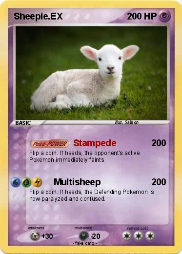 Pokemon Sheepie.EX