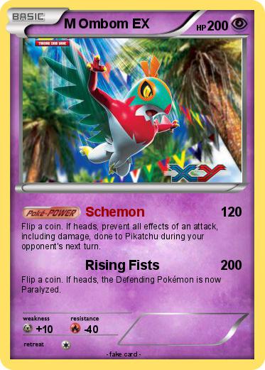 Pokemon M Ombom EX