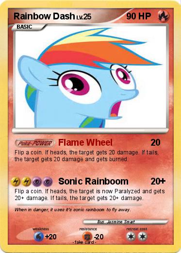 Pokemon Rainbow Dash