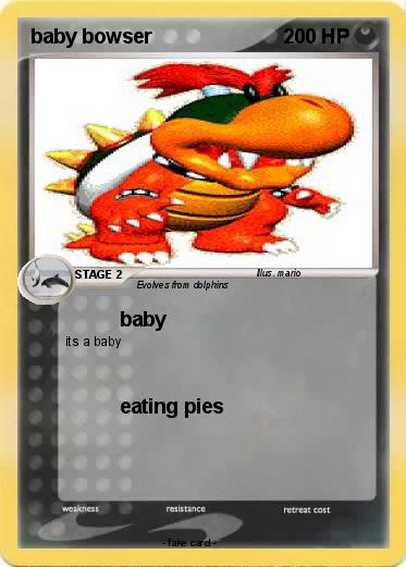 Pokemon baby bowser