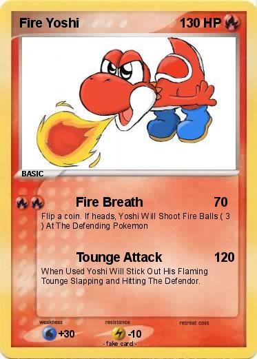 Pokemon Fire Yoshi