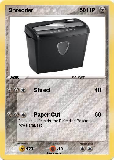 Pokemon Shredder