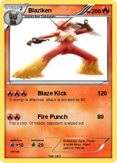Pokemon Blaziken