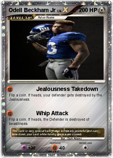 Pokemon Odell Beckham Jr