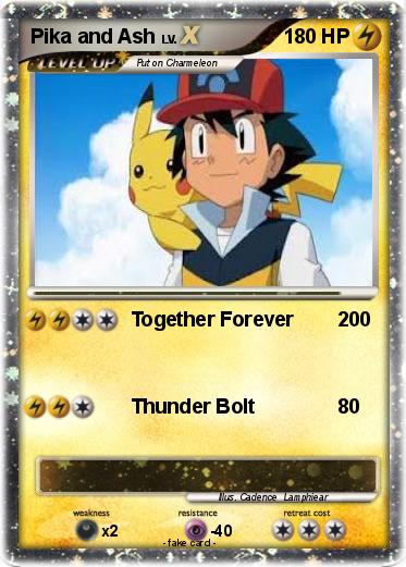 Pokemon Pika and Ash