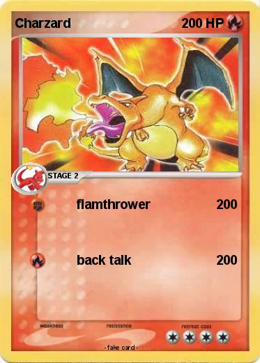 Pokemon Charzard