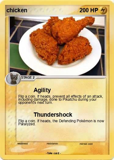 Pokemon chicken
