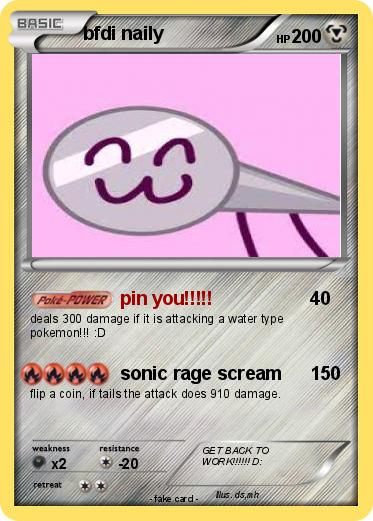 Pokemon bfdi naily