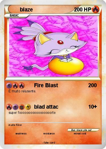 Pokemon blaze