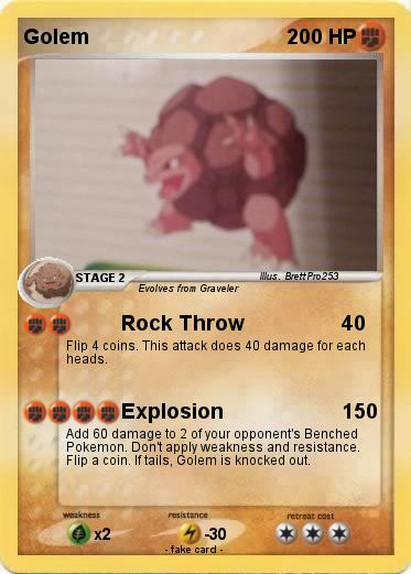 Pokemon Golem