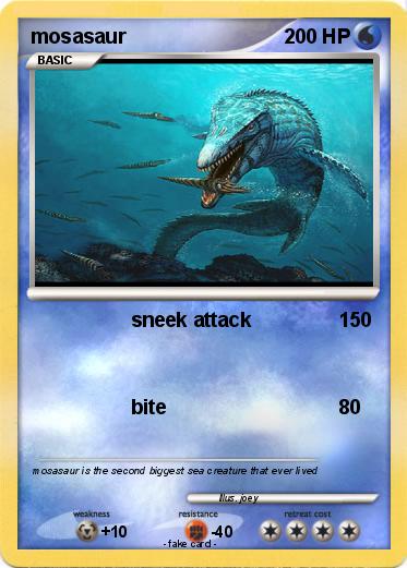 Pokemon mosasaur