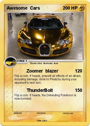 Pokemon Awesome  Cars