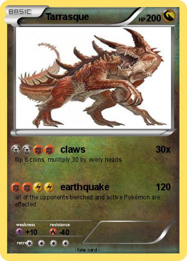 Pokemon Tarrasque