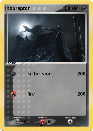 Pokemon indoraptor