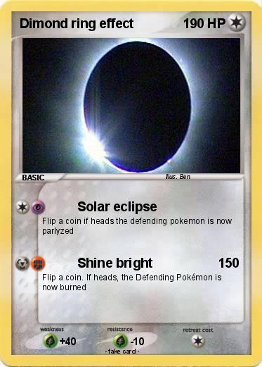 Pokemon Dimond ring effect