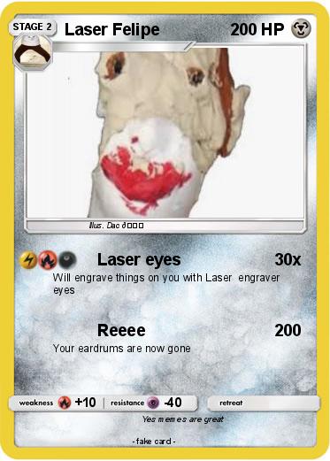 Pokemon Laser Felipe