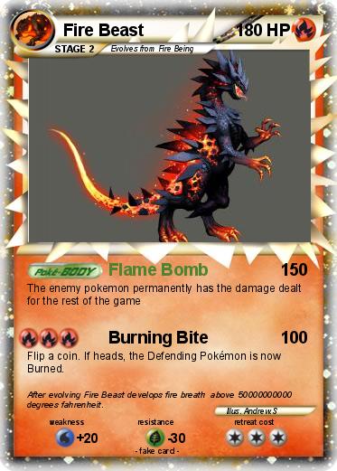 Pokemon Fire Beast