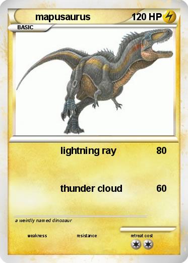 Pokemon mapusaurus