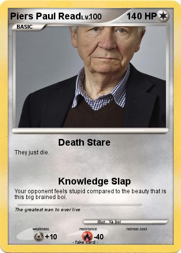 Pokemon Piers Paul Read