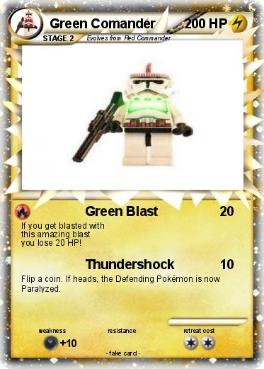 Pokemon Green Comander