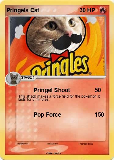 Pokemon Pringels Cat