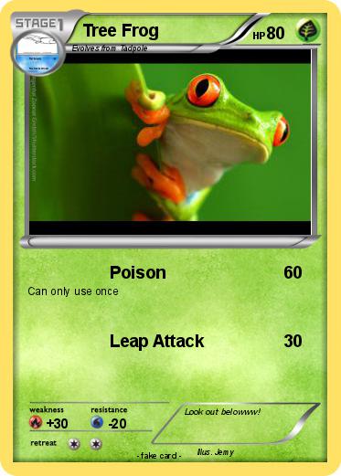 Pokemon Tree Frog