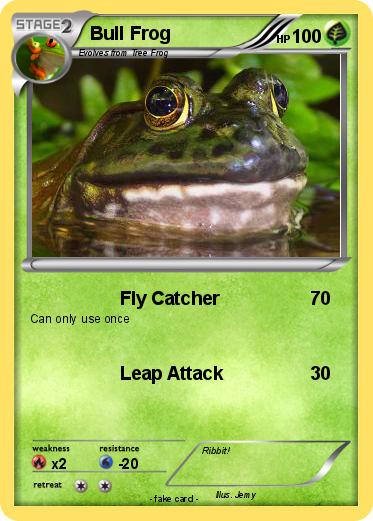 Pokemon Bull Frog