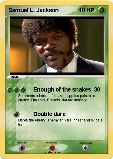 Pokemon Samuel L. Jackson