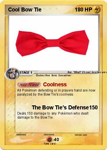 Pokemon Cool Bow Tie