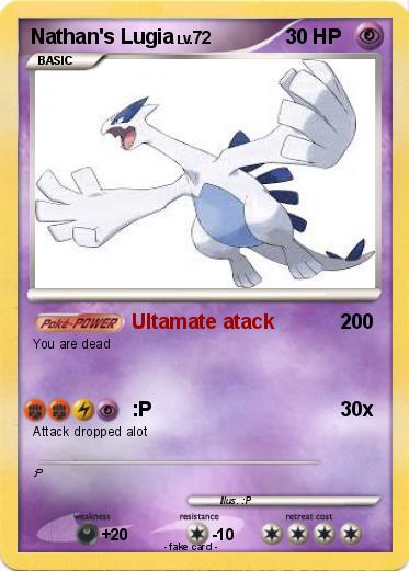Pokemon Nathan's Lugia