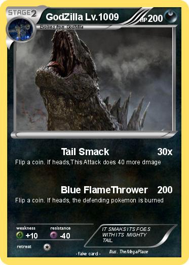 Pokemon GodZilla Lv.1009
