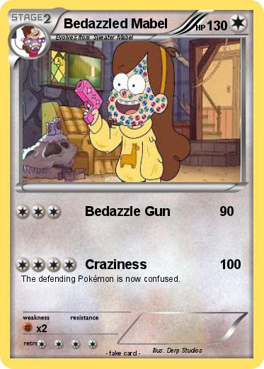 Pokemon Bedazzled Mabel