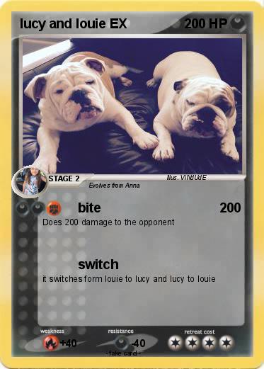 Pokemon lucy and louie EX