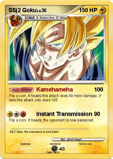 Pokemon SSj2 Goku